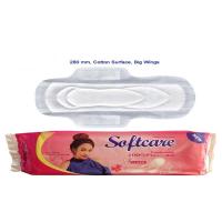 Buy cheap Soft Non Woven Eco Friendly Disposable Sanitary Pads 1mm Thick Cotton Surface product