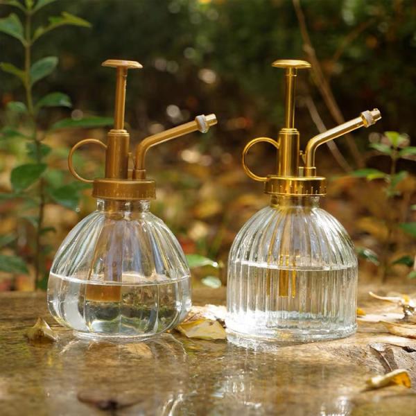 Buy cheap 500 Ml Glass Sprayer Bottle Custom Multi Color Skirt Pressurized For Garden Watering from wholesalers