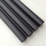 Straight Carbon Fiber Tube 4" Outer Diameter Length 11.8 Inch 300 Mm 1.5mm