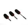 Buy cheap Soft Bristle Car Wheel Detailing Brush Black 3 Pieces Set from wholesalers