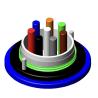 Buy cheap MGXTSV Fire Retardant Anti-rodent LSZH Armored Mining Fibre Optic Cable from wholesalers