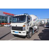Buy cheap Concrete Mini Truck Mixer HOWO 4×2 Weichai Engine 220hp 4 Cubic Single Axle 6 product