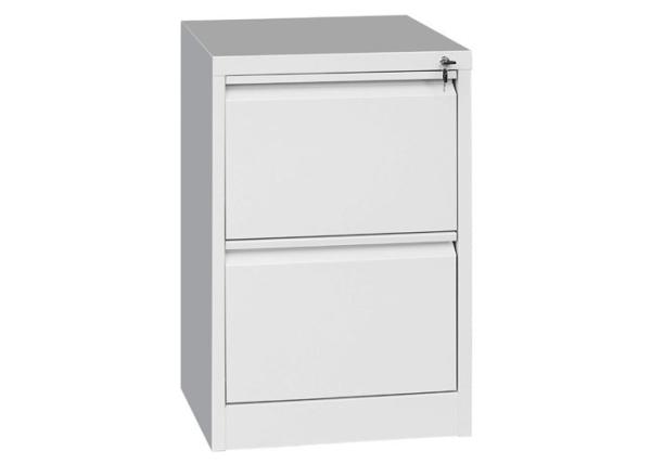 Quality Steel Office 2 Drawer Silent Design Metal Filing Cabinet for sale