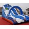 Buy cheap Large Commercial Inflatable Water Slides For Adults Fireproof PVC Material Made from wholesalers