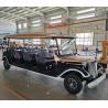 Buy cheap best Black Electric Classic Car 14 Seats Vintage Cart Sightseeing Seats 4kw 72v from wholesalers