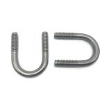 China Fastener M6 M8 M12 100mm For Trucks Motorcycle Square U Bolt 304 316