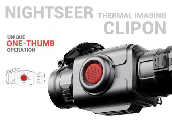 Unique One Thumb Operation Thermal Optic Sight For Day & Night Animal Observatio
