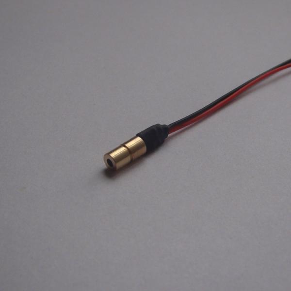 Utra Small Size 4mm Diameter 650nnm 5mw Glass Lens Focusable Red Dot Laser