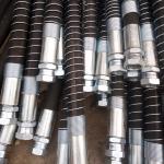 Double Epdm Hydraulic Oil Hose Pipe Fittings Weather Resistant