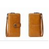 Buy cheap Hot-selling RFID anti-magnetic wallet Long zipper women's wallet Large capacity handbag from wholesalers