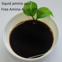 Buy cheap Bio Dark Brown Liquid Free Amino Acid Organic Fertilizer 30% For Drip Irrigation product