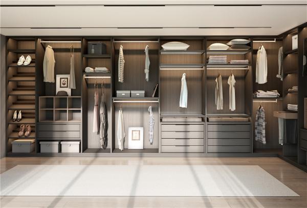 Buy cheap Wooden E1 E0 Bedroom Furniture Wardrobe Set Wardrobe Drawers Set from wholesalers