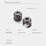 12mm Carbon Steel Cam Lock Nuts European-Style Panel Furniture Locking