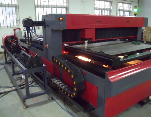 Buy cheap Metal Pipe and Round Tube 650 Watt YAG Laser Cutting Machine for Metal Structure from wholesalers