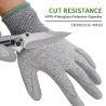 Buy cheap Level 2 Protection PU Safety Gloves Anti Slip Grey Breathable Work Gloves from wholesalers