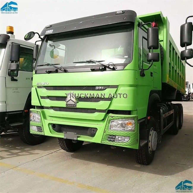 Sinotruk Howo Heavy Duty Tipper Trucks 25 Tons 16-20m3 Big Cargo Box