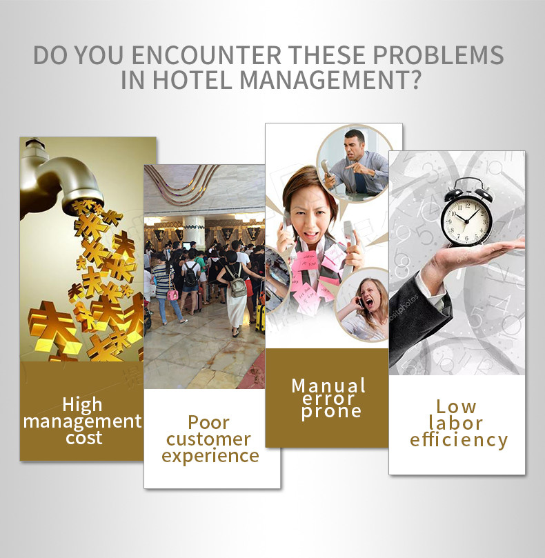 KER smart hotel self-check-in machine facial recognition system service terminal self-check-out all-in-one