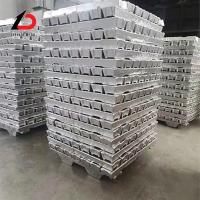 Buy cheap 10kg 15kg 500mm X 100mm X 100mm 99.98% Aluminium Ingot High Purity product