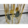 Buy cheap Stainless Glass Surface Hexagonal Gold Plated Coffee Table Light Luxury Design Style from wholesalers