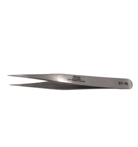 Buy cheap Stainless Steel ESD Tweezers High Precision 110mm from wholesalers