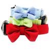 Buy cheap Cute Classic Ribbon Dog Collars , Designer Dog Collars Bamboo Hemp Material from wholesalers
