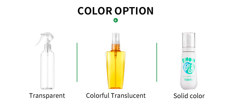 60 ML Luxury Empty PCR PET Plastic Bottle For Cosmetic Packaging With Cap