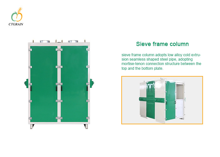 Wheat Square Plansifter 8 Unit Flour Sifting Equipment