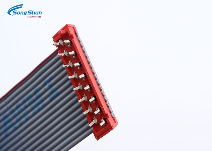 0.1 Meter Computer Ribbon Cable AMP215464 VGA D-Sub 9pin Male CD DVC HDD