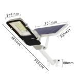 25000mAH 2000 lm Solar Powered LED Street Lights 300w Outdoor EMC