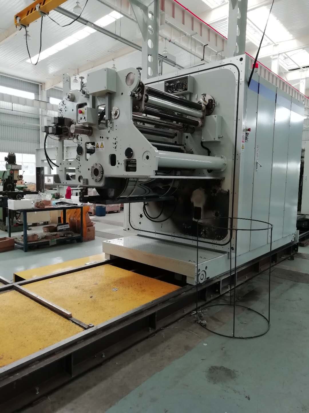 PET Film 120N 76mm Vacuum Metallizing Machine , Vacuum Coating Machine