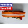 Buy cheap 5000kg Red Rubber Coating Cargo Ratchet Tie Down Straps with Double J hook from wholesalers