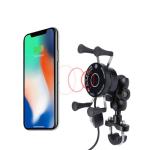 Universal QC3.0 5W Motorcycle Wireless Charger Mount For Huawei