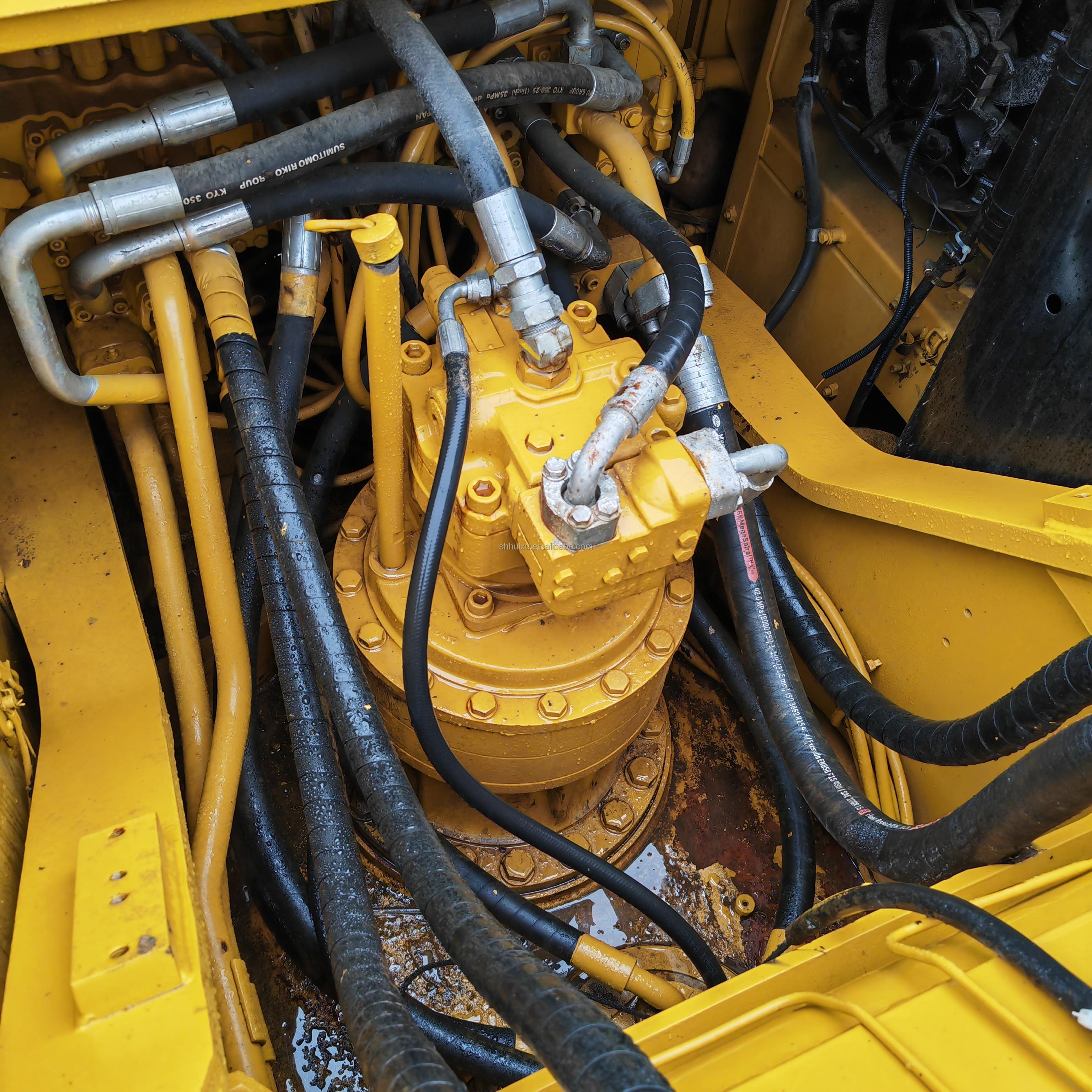 Used excavator Caterpillar CAT325DL 320DL 330D 308E 305.5E / secondhand japan excavator engine in good condition