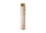 Wooden small Twist And Spritz Atomiserbottle inner glass vial with top aluminum