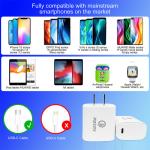 5V 3A GaN Fast Charger PD 20W GaN Usb C Charger With Fireproof PC Material