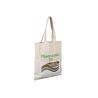 Buy cheap White Square Large Tote Bags Foldable Canvas Grocery Bags For Shopping from wholesalers