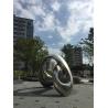 Buy cheap Popular Mirror Exterior Stainless Steel Sculpture Garden Ornaments 2.2 Meter Length from wholesalers