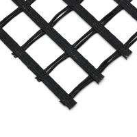 Buy cheap 120kn PET Geogrid Warp Knitting Slope Reinforcement Polyester Coating PVC product