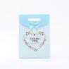 Buy cheap Biodegradable Small Paper Shopping Bags With Handles Heart Design from wholesalers