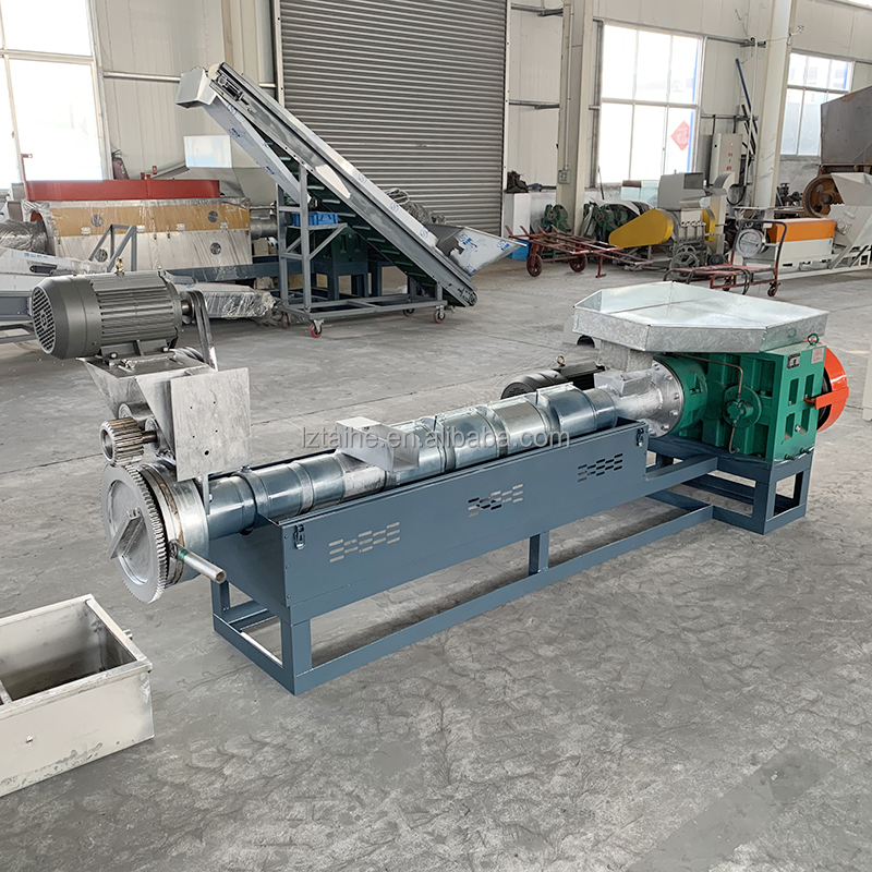 Single Stage 125 Type PP PE Plastic Granulators Mini Plastic Granules Making Machine