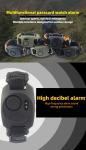 Balck Emergency Paracord Survival Watch Cool Camping Accessories Built In