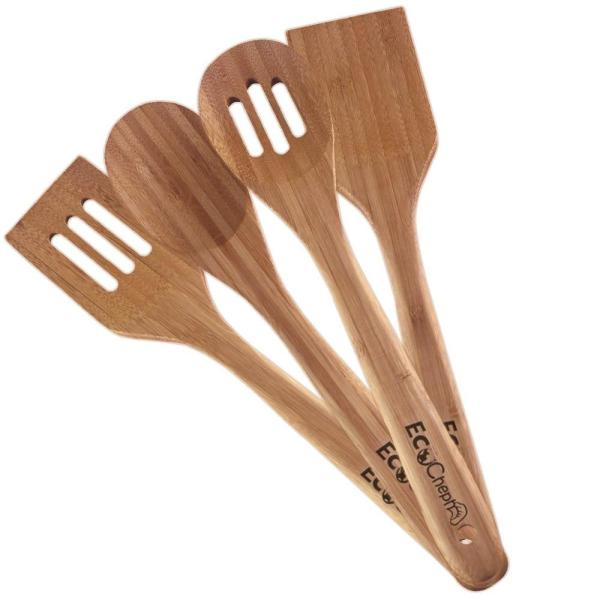 Buy cheap Eco Friendly Bamboo Kitchen Supplies 4 Piece Non Scratch Bamboo Utensil Set from wholesalers