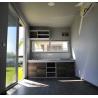 Buy cheap Aluminum Alloy Windows Used in 20 Foot Luxury Prefabricated Wooden House with Kitchen and Bathroom from wholesalers