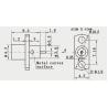 Buy cheap RF 2 Holes Flange Mount Limited Detent SMP Male Connector from wholesalers