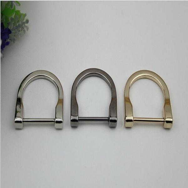 25MM Light gold metal d ring buckle,various color select d-ring metal for
