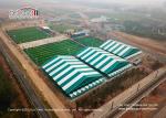 Double PVC Coated Fabric Big Sport Event Tents Size 204x120x3mm