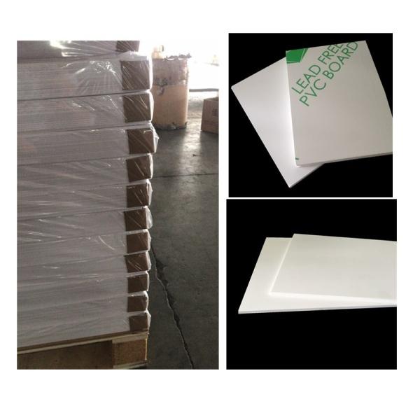 Buy cheap Strips Shape 4X8FT PVC Foam Board 15mm 18mm Anti Hitting from wholesalers