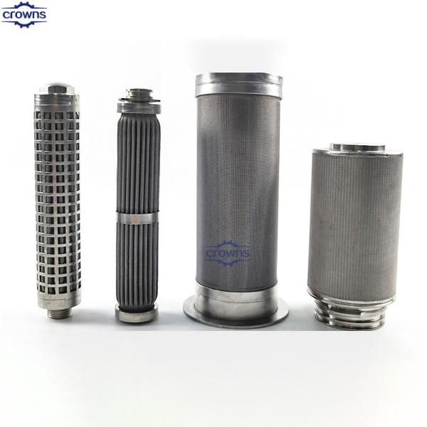 Buy cheap 40 100 micron stainless steel Johnson screen filter wedge wire screen from wholesalers