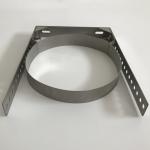 Single Wall Pellet Stove Chimney Pipe Adjustable Bracket 80mm-350mm Diameter