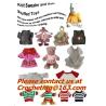 Buy cheap The New Design of The animal hand knitted, Crochet Stuffed Toy Doll,knitting patterns toys from wholesalers